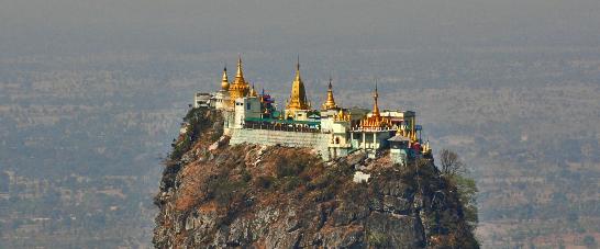 Popa Taungkalat Monastery, Myanmar